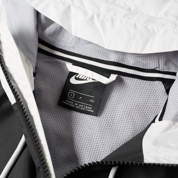 Nike Windrunner Jacket White & Black END. (Europe)