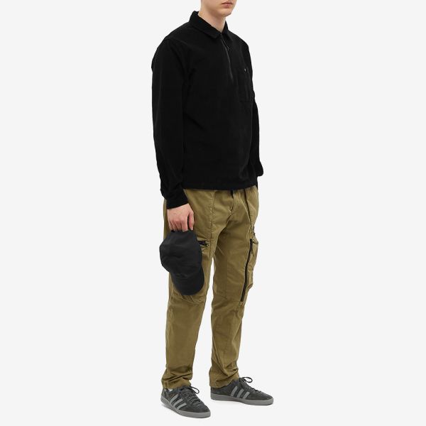 cp company quarter zip cord pocket shirt