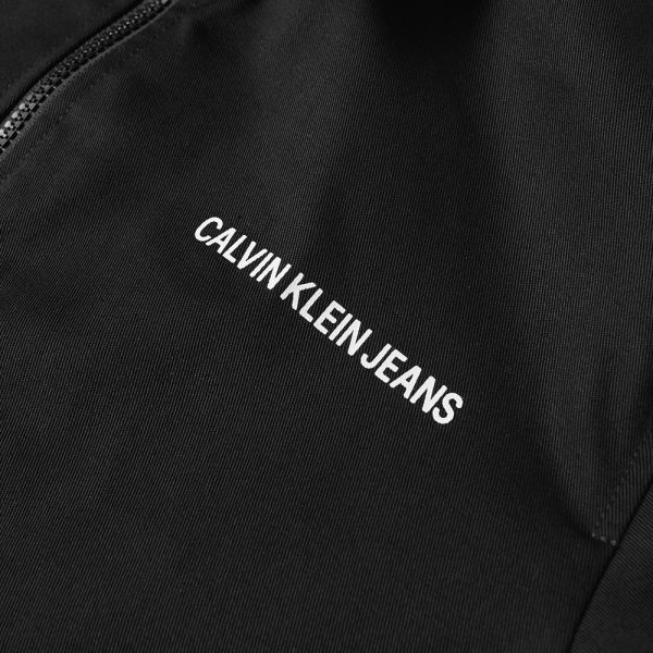 calvin klein institutional logo coach jacket
