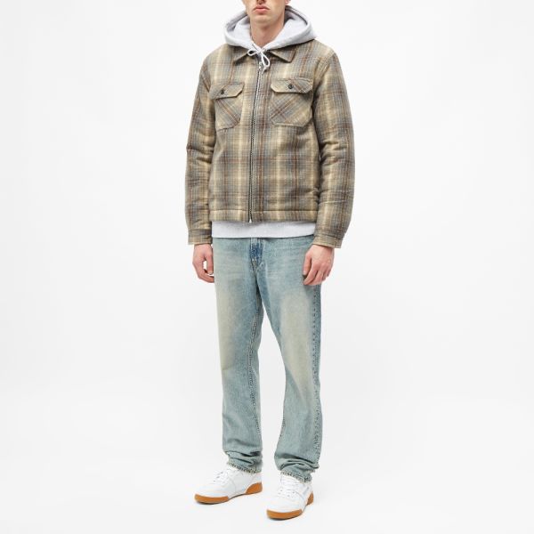 Stussy heavy brushed plaid clearance