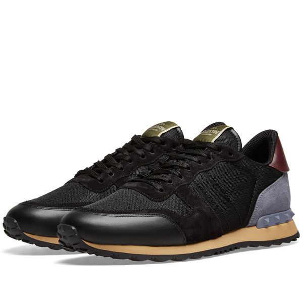 valentino mesh rock runners