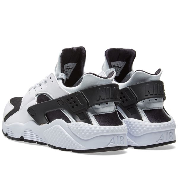nike huarache white black pure platinum
