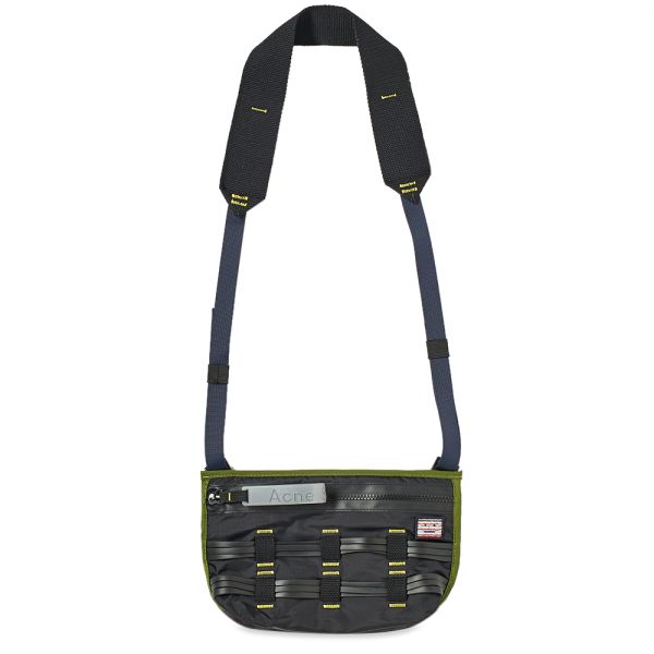 acne sporty bag black