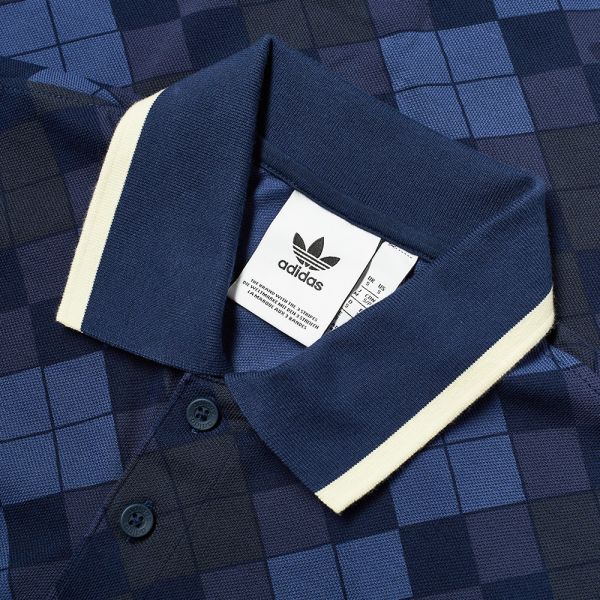 adidas argyle polo