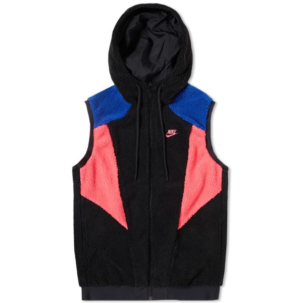 nike gilet with hood