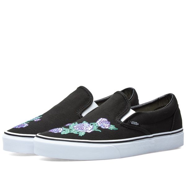 Vans Classic Slip On Rose Thorns Vans Classic Slip On Rose Thorns