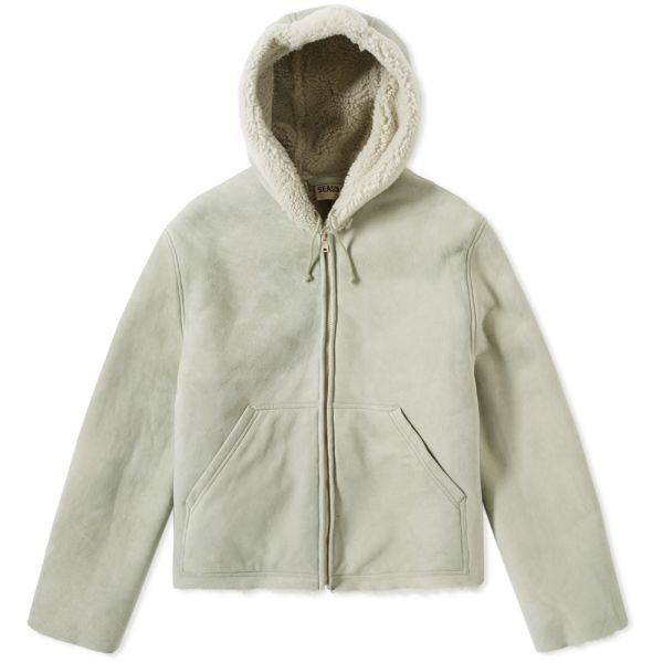 Yeezy season 4 shearling jacket clearance