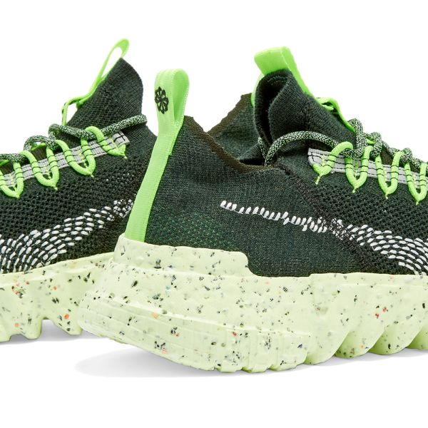 Nike Space Hippie 01 Green, Black 