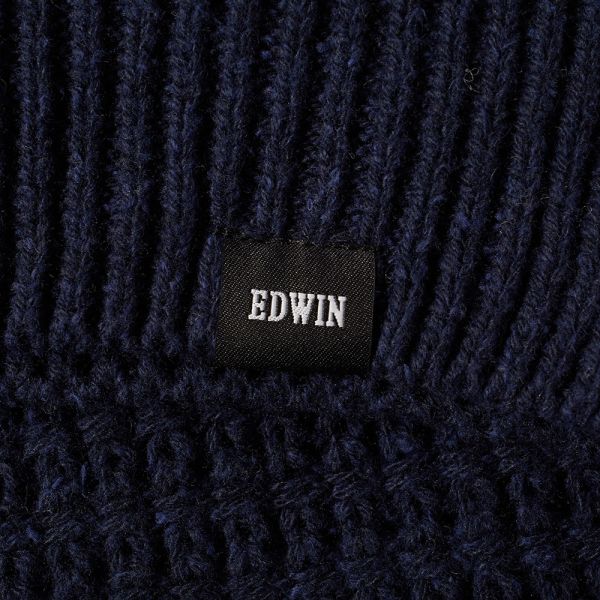 Edwin Purl Crew Knit Navy | END. (DE)