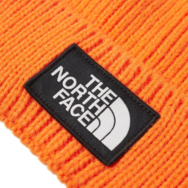 north face beanie orange