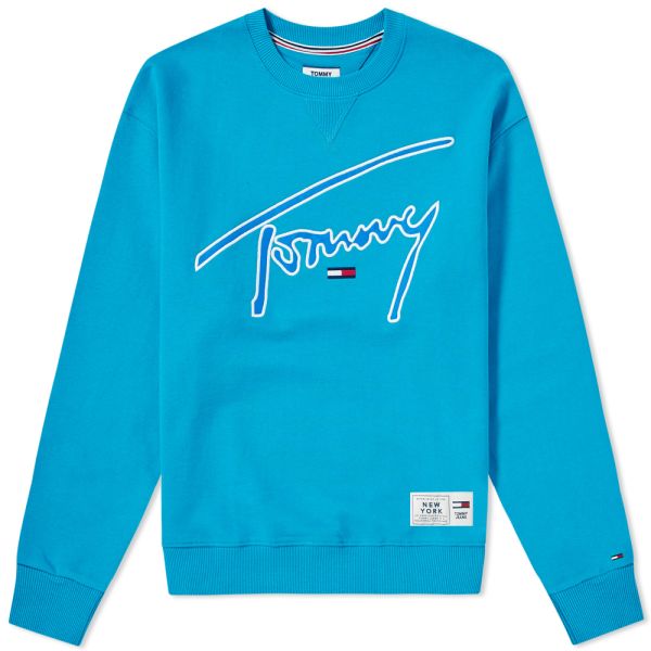 tommy jeans xplore signature sweatshirt