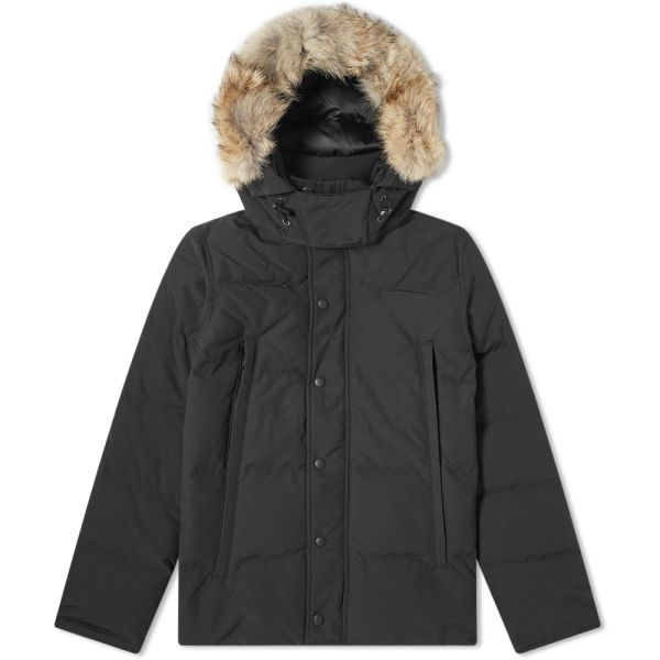 Canada Goose Black Label Wyndham Parka Black End