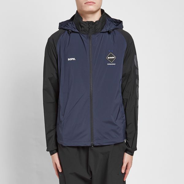 F.C. Real Bristol Stretch Lightweight Hooded Jacket F.C. Real Bristol Stretch Lightweight Hooded Jacket