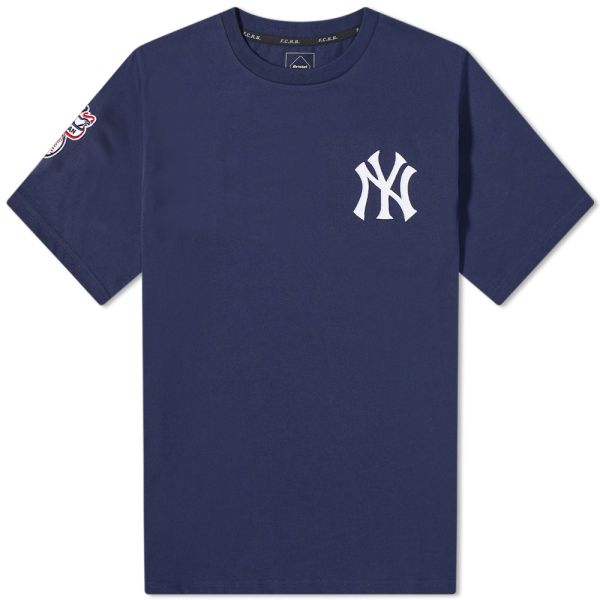 F.C. Real Bristol Tour Team Tee 新作揃え yankees york new FCRB Tee bristol M Tシャツ/カットソー(半袖/袖なし)