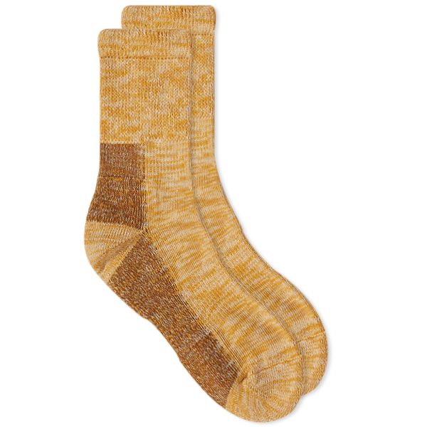 Beams Plus Outdoor Sock Yellow END. (TW)