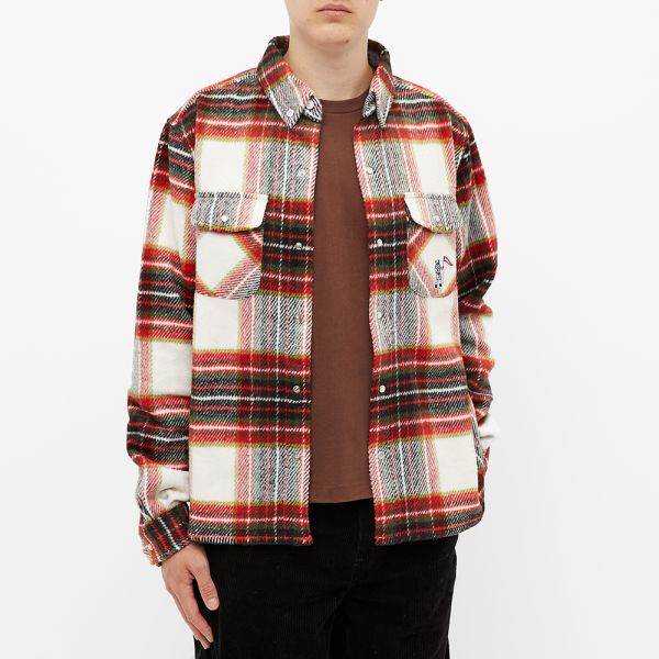 Wool checkered shirt Clearance