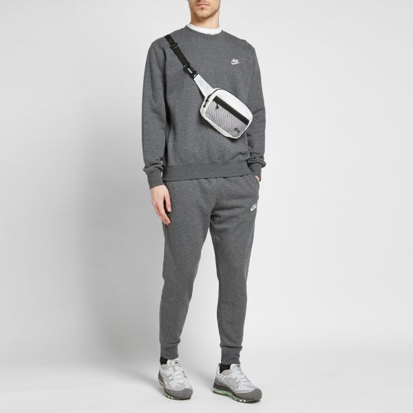 Nike Club Sweat Pants Charcoal HeatherAnthraciteWhite Nike Club Sweat Pants Charcoal HeatherAnthraciteWhite