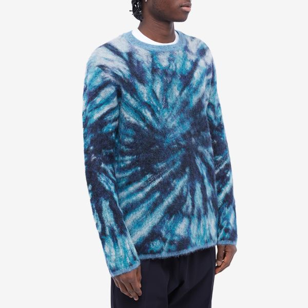 comme des garcons tie dye shirt