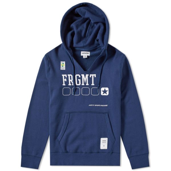 navy converse hoodie