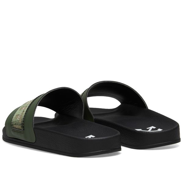 off white green slides