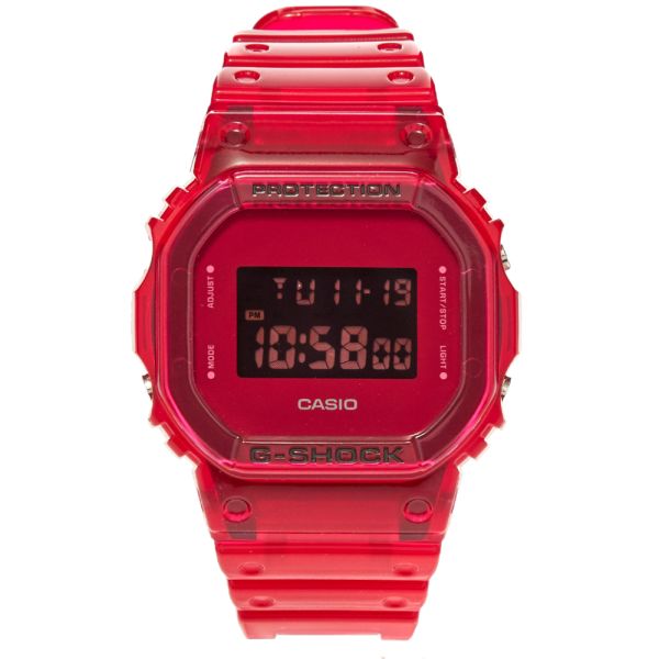 g shock dw 5600 red