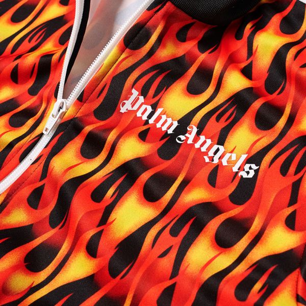 palm angels black and orange tracksuit