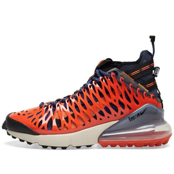 Nike air max 270 ispa blue void & terra orange clearance