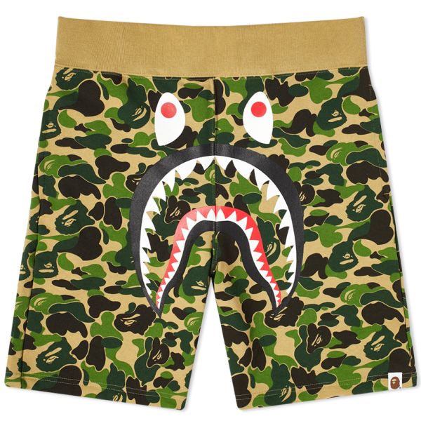 camo shark shorts