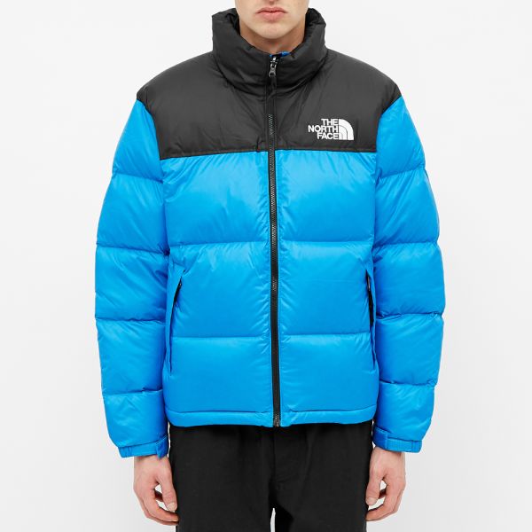 The north face nuptse clear lake blue clearance