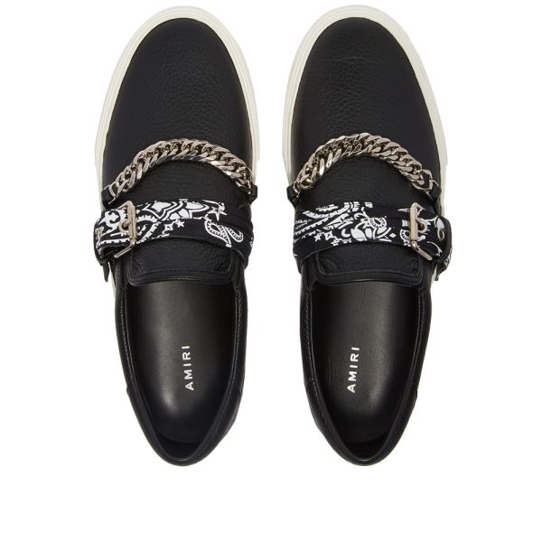 Amiri bandana chain slip on clearance