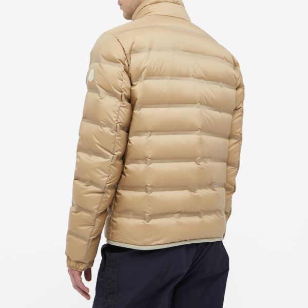 beige moncler jacket