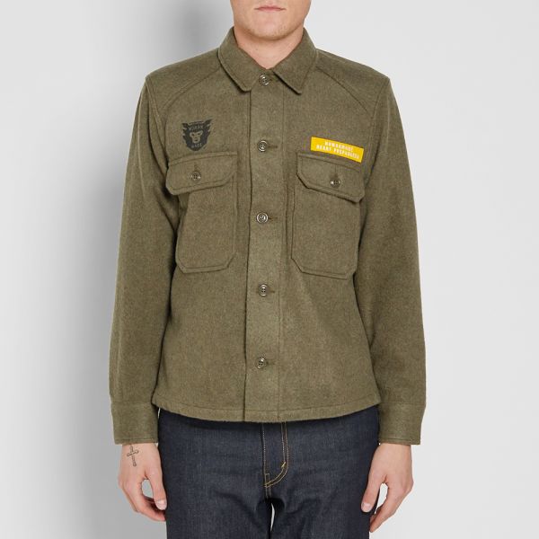 human made patch jacket
