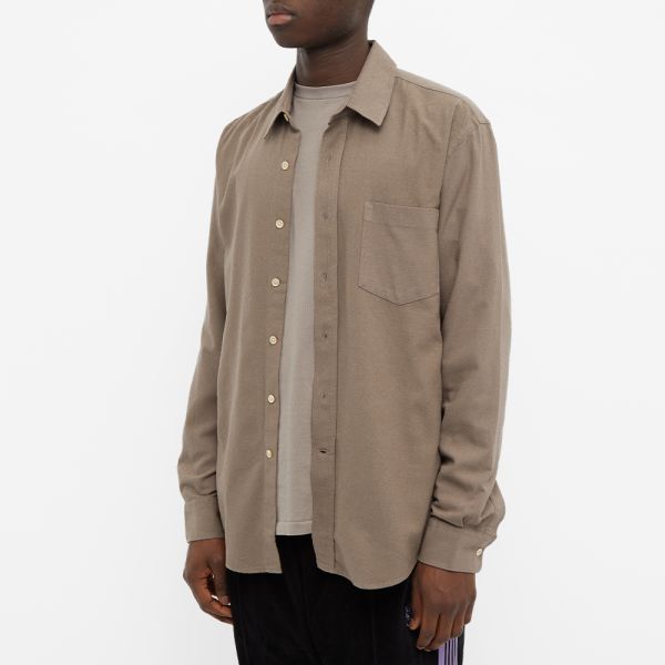 Our Legacy Classic Silk Shirt Brown 