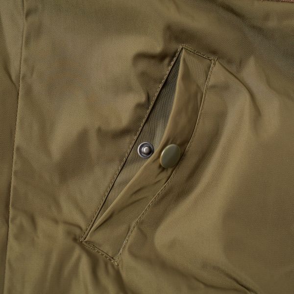 vans windbreaker kids olive