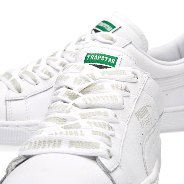 puma x trapstar basket white