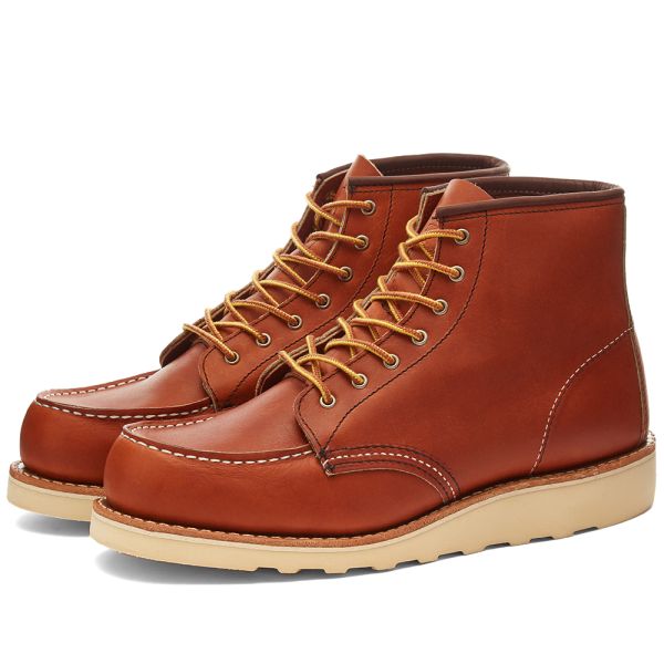Women's moc toe boots clearance