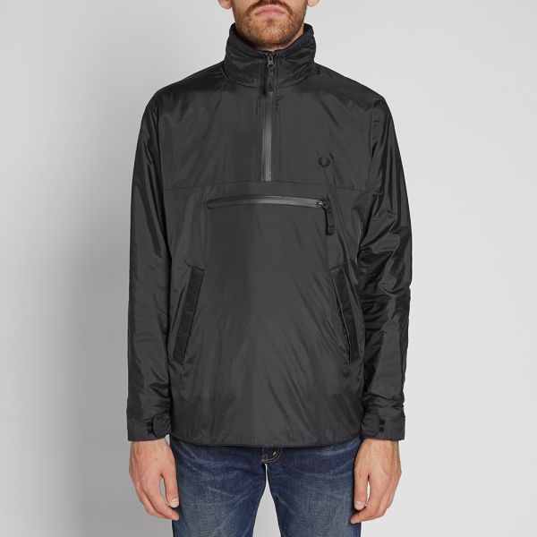 fred perry half zip hooded jacket