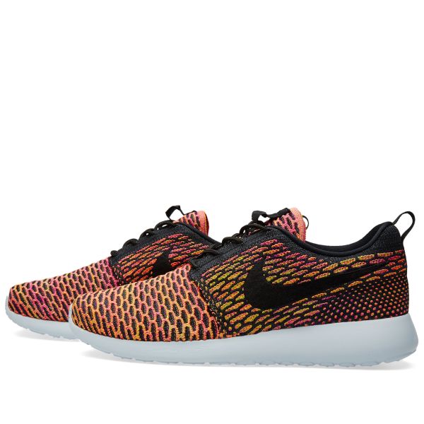 nike roshe one flyknit marron