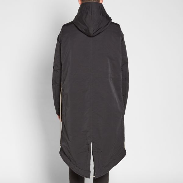 Black fishtail parka clearance