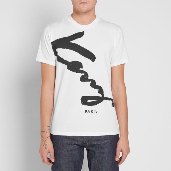 kenzo signature t shirt