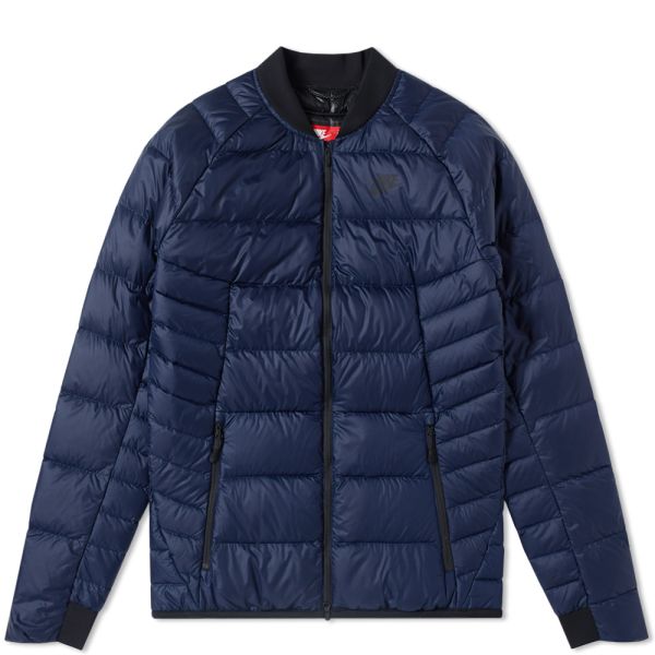 vans windbreaker blue