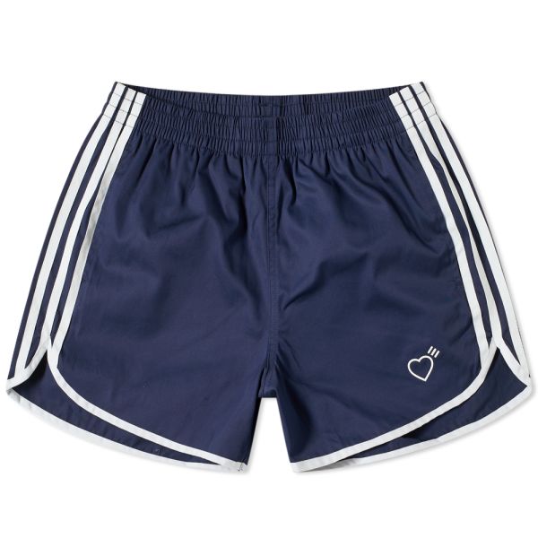 Boys navy adidas shorts Clearance