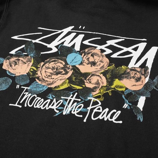 Stussy roses hoodie clearance