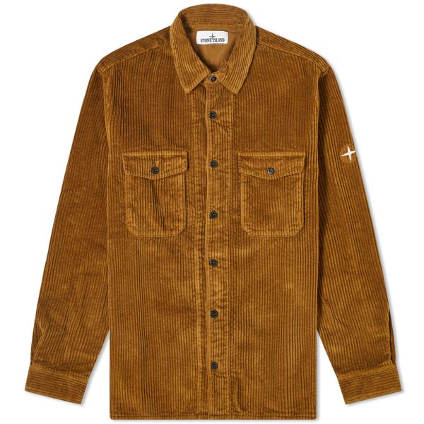 Stone island tobacco overshirt Clearance