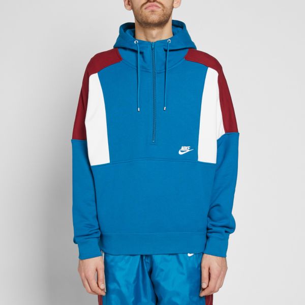 nike reissue half zip