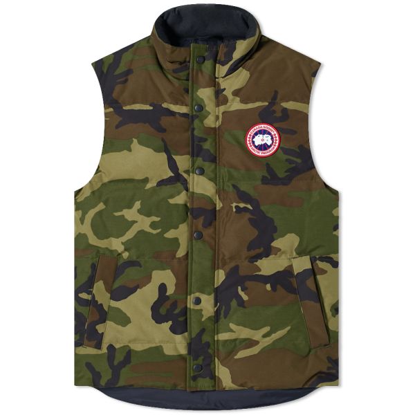 Canada goose garson vest camo clearance