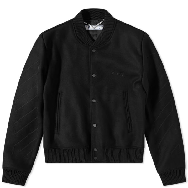 Off-White Diag Varsity Jacket Off-White Diag Varsity Jacket