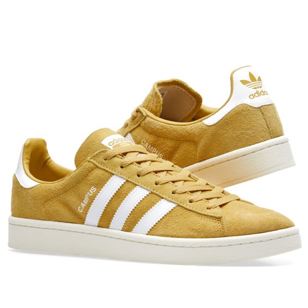 Adidas Campus Pyrite \u0026 Chalk White | END.