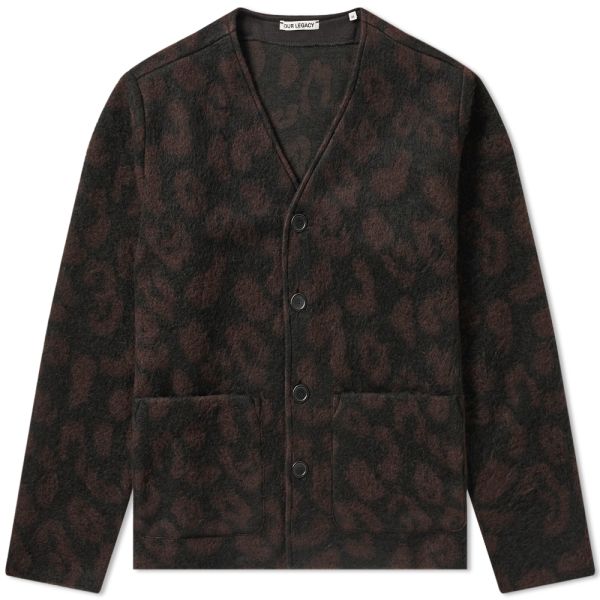 Our Legacy Leopard Cardigan 割引発見 最終値下 希少美品 our legacy leopard cardigan カーディガン