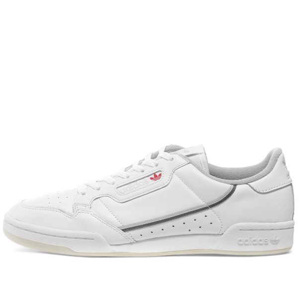 adidas continental 80 white grey